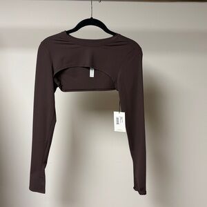 Splits59 Amelia shrug dark chocolate